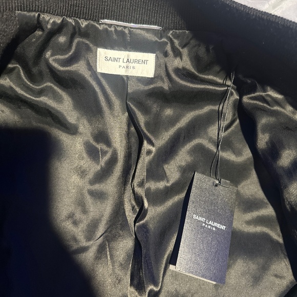 NEVER WORN YSL TEDDY BOMBER JACKET - Picture 2 of 6